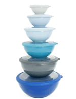 Dannyhome Контейнер набор DH-3669 BLUE (6 шт)