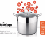 Dannyhome Кастрюля DH-20-24 (24 см-9.0 л) — изображение 2