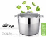 Dannyhome Кастрюля DH-21-24 (24 см-9.0 л) — изображение 2