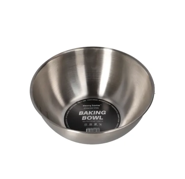 SS27-01 Dannyhome Миска DH-SS27-01 (1200 мл/нерж) — изображение 1
