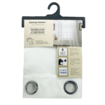 Dannyhome Шторы для окон DH-CL06-02S (WHITE 260*132 см)