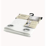 Dannyhome Шторы для окон DH-CL06-01S (WHITE 130*260 см)