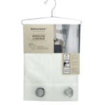 Dannyhome Шторы для окон DH-CL06-01D (WHITE 130*260см)