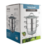 Dannyhome Пароварка трехярусная DH-DH22-3 (18 см) — изображение 3