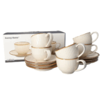 Dannyhome Набор чашка с блюдцем DH-220BW 2058#