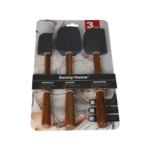 Dannyhome Лопатка силиконовая DH-3894-GREY (набор/3 шт)