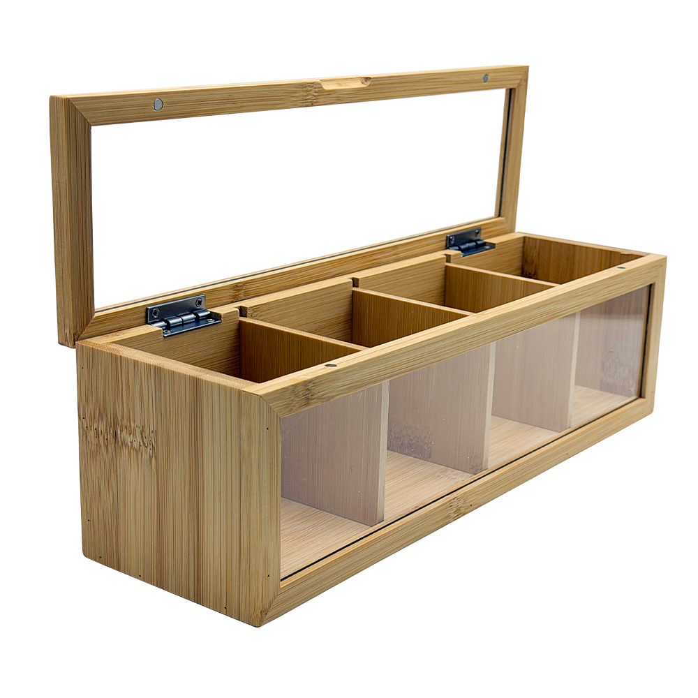 tea box Dannyhome Коробка для чая DH-CZT41-21 (бамбук) — изображение 1