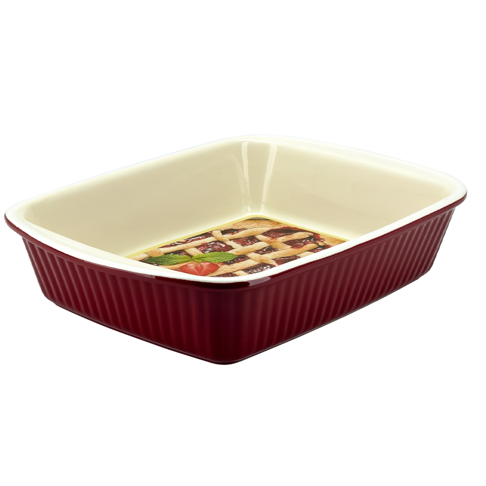 1030-8 -1 Dannyhome Форма выпечки DH-1030-8 (1 шт керамика 38 см) — изображение 1