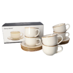 Dannyhome Набор чашка с блюдцем DH-220SYP 2058# (220 мл)
