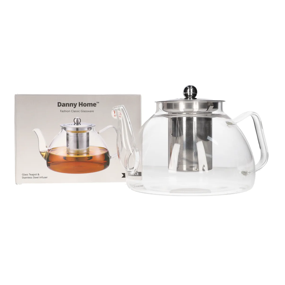 01-04 Dannyhome Чайник заварочный DH-XF01-04 (1155 м л (стекло)) — изображение 1