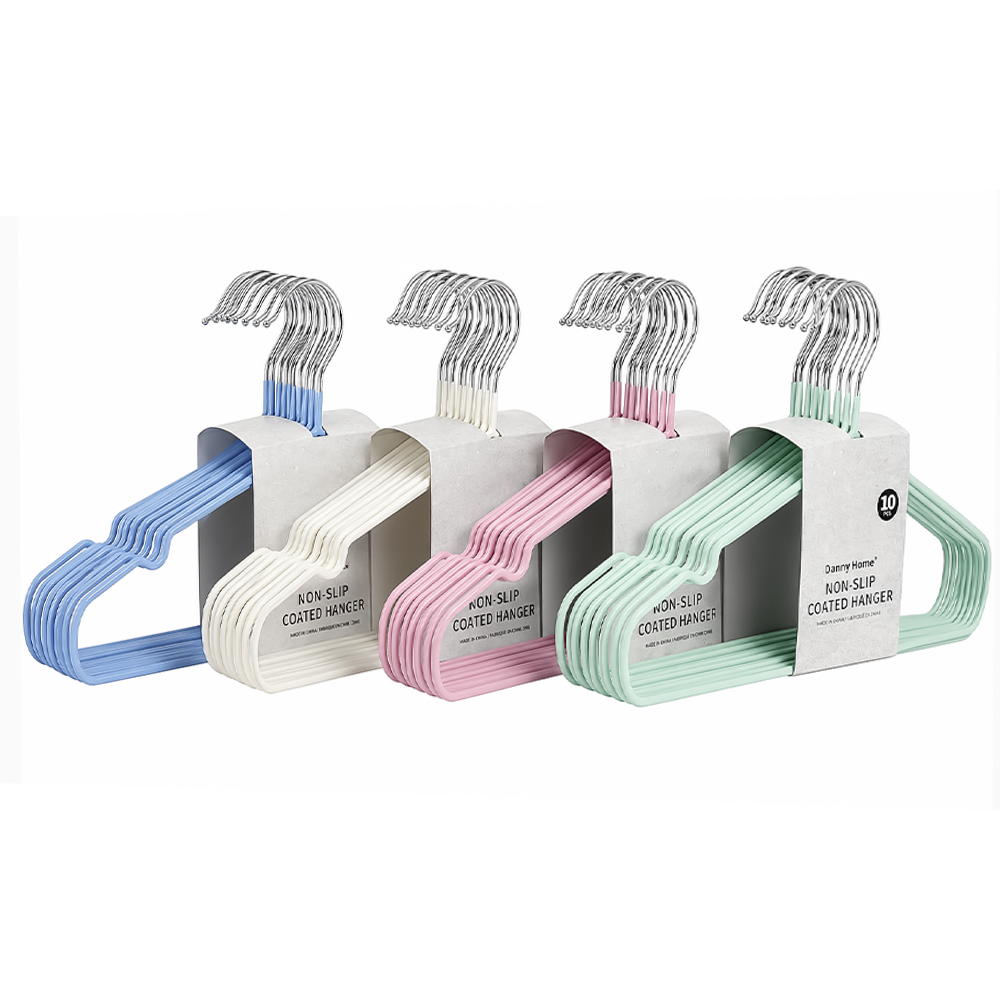 10 Dannyhome Вешалка для вещей DH-MH037-10PDQ (Iron/10 шт) — изображение 1