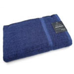 Dannyhome Полотенце банное DH-TWE12-3C NAVY BLUE (70*140 см)