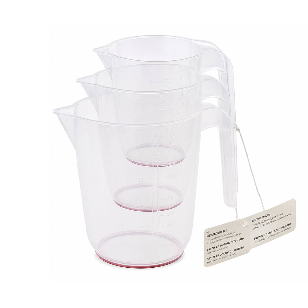 22 Dannyhome Набор мерных кружек DH-2501-48 (3 пр) — изображение 1