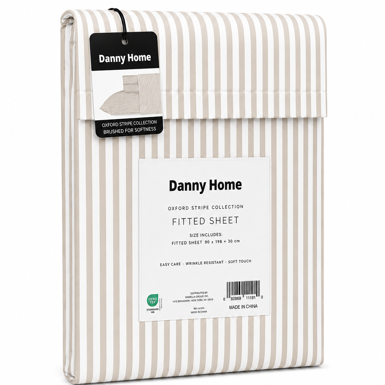 fs49-1a Dannyhome Простыня на резике DH-FS49-1A (90*198+30 см) — изображение 1