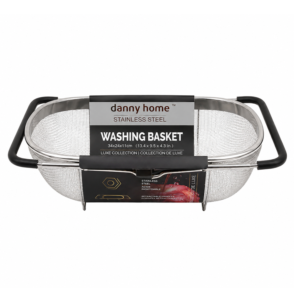 ss07-01 Dannyhome Сито-дуршлаг DH-SS07-01 (34*24 см) — изображение 1