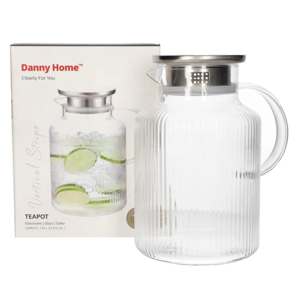 xf02-04-1.65 Dannyhome Кувшин DH-XF02-04 (стекло 1.65 л) — изображение 1
