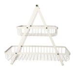 Dannyhome Корзина для фруктов DH-HO-365 WHITE (39*18*35 см) — изображение 2