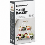 Dannyhome Корзина для фруктов DH-HO-365 WHITE (39*18*35 см) — изображение 3