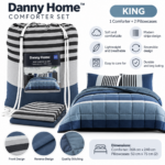 Dannyhome Спальный комплект DH-COM39-4A (3 ед./260*240/50*75(2) см) — изображение 2