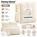 Dannyhome Спальный комплект(SINGLE) DH-COM02-1 (2 ед./140*200/50*75(1) см) — изображение 2